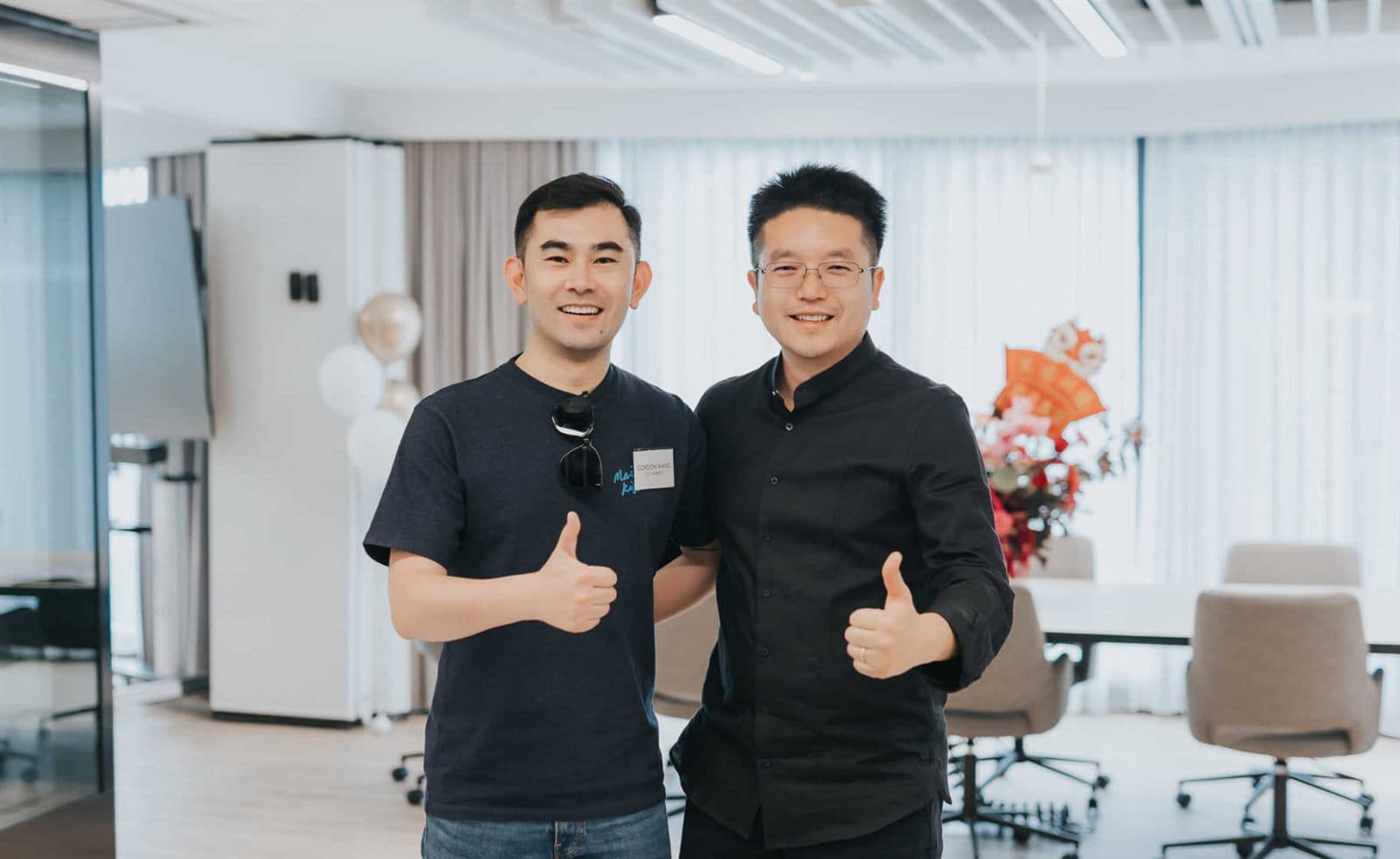 Members at the Hexa Space grand opening